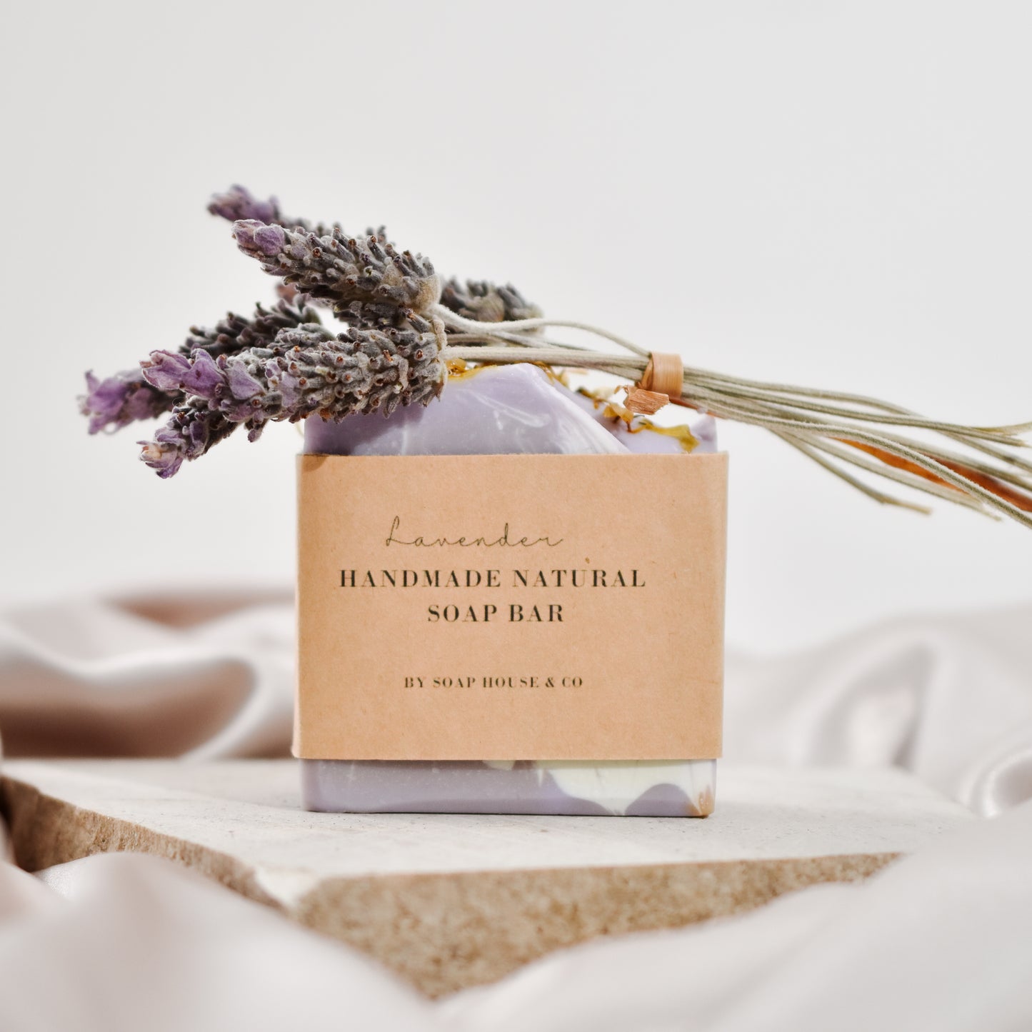 Lavender Natural Soap Bar